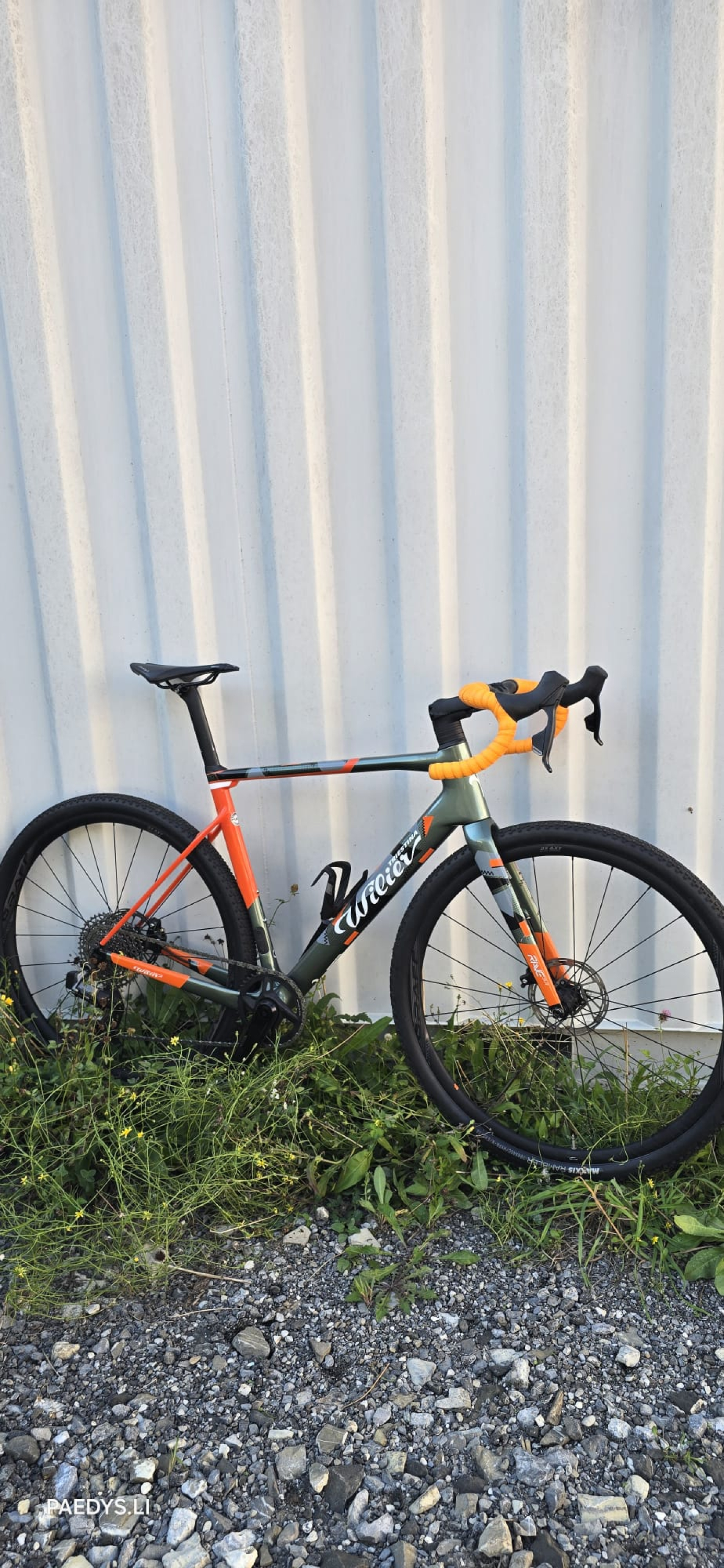 WILIER Gravel RAVE SLR CAMOUFLAGE / ORANGE GLOSSY DEMOBIKE